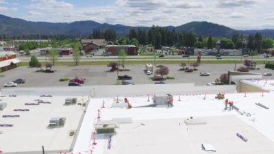 Coeur d’Alene, Idaho Grocery Store Roof Recover