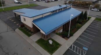 Metal Roof Replacement Revitalizes Bank Branch
