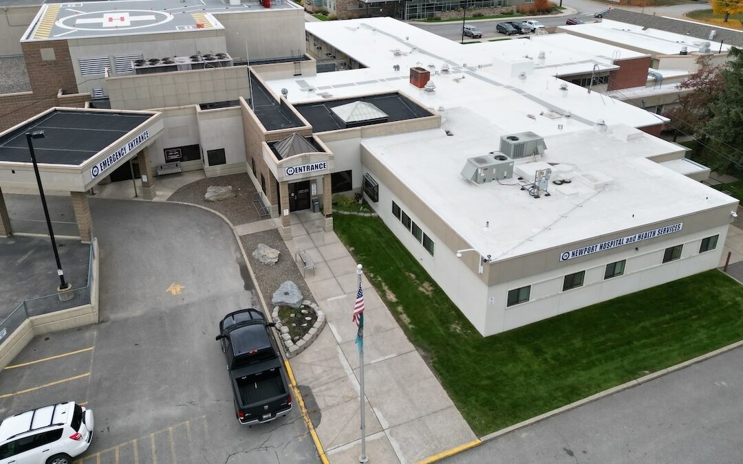 Newport Hospital Roof Replacement Overcomes Obstacles
